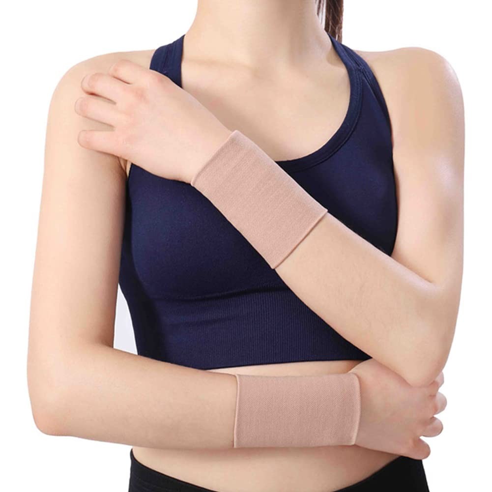 Wrist Compression Sleeve (4PCS), Soft Wrist Brace Wrist Bands for Tendonitis,…