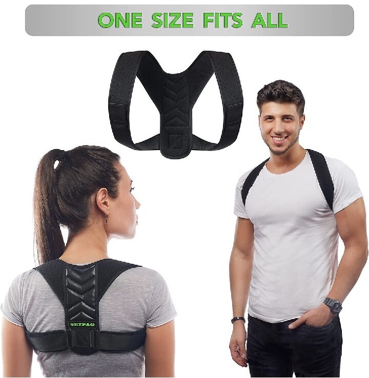 Posture Corrector Back Brace for Women and Men Back Straps For Perfect Posture A
