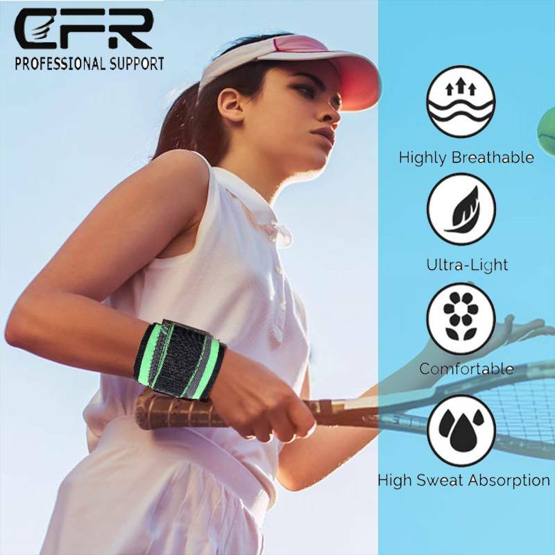 Adjustable Compression Wrist Support Strap Brace Weight Lifting Pain Gym Sport