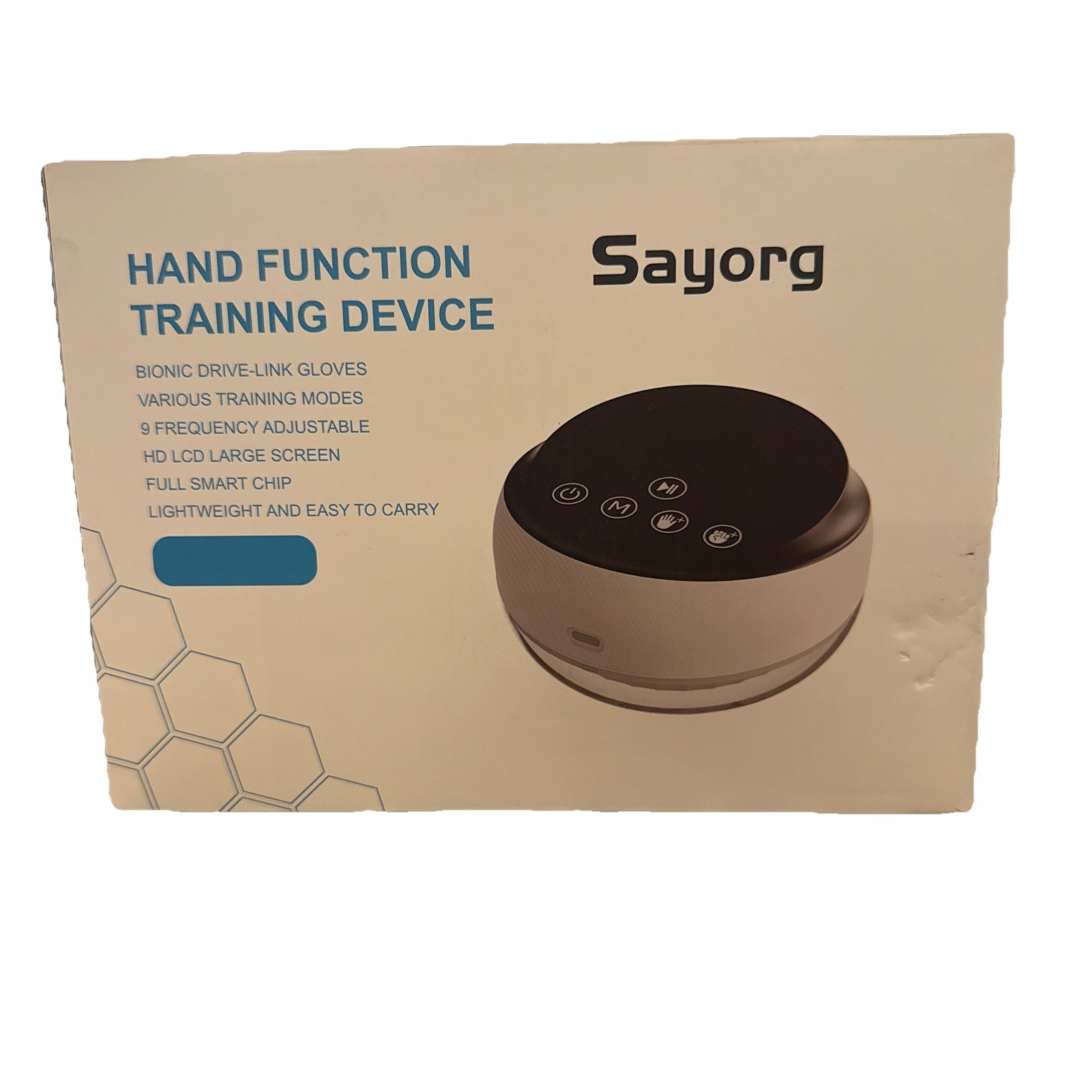 Stroke Recovery Robot Gloves with USB Charging -Hand Therapy Device Right hand M