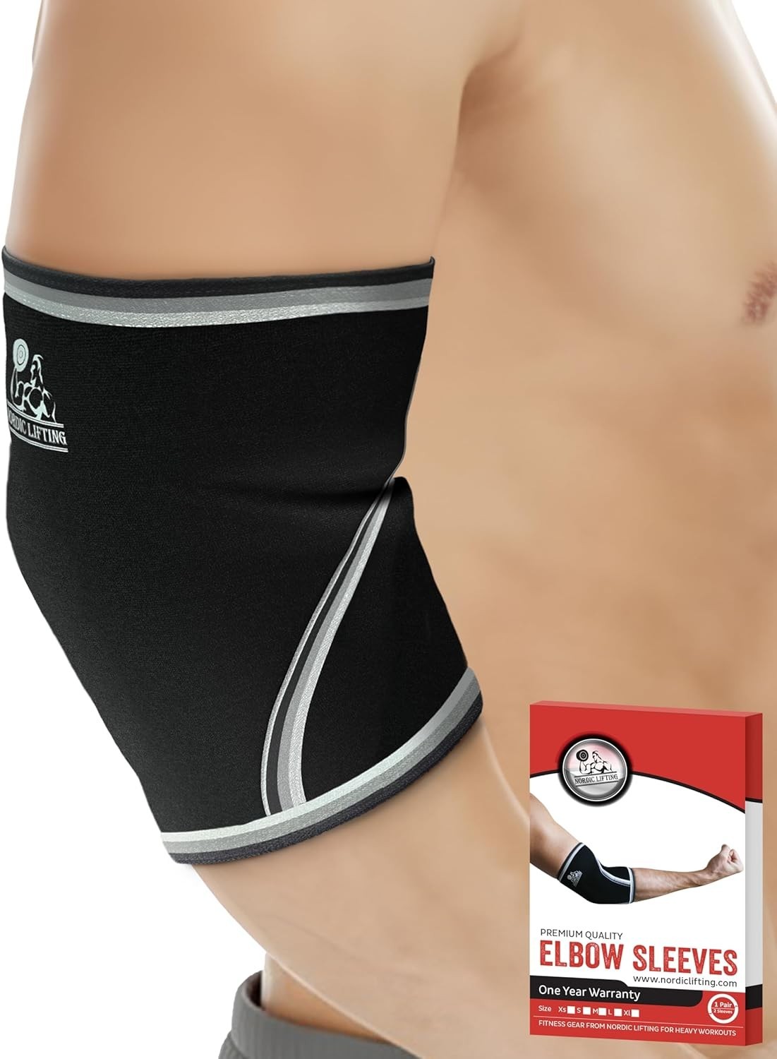 1 Pair Support & Compression for Weightlifting, Powerlifting, Cross-Training …