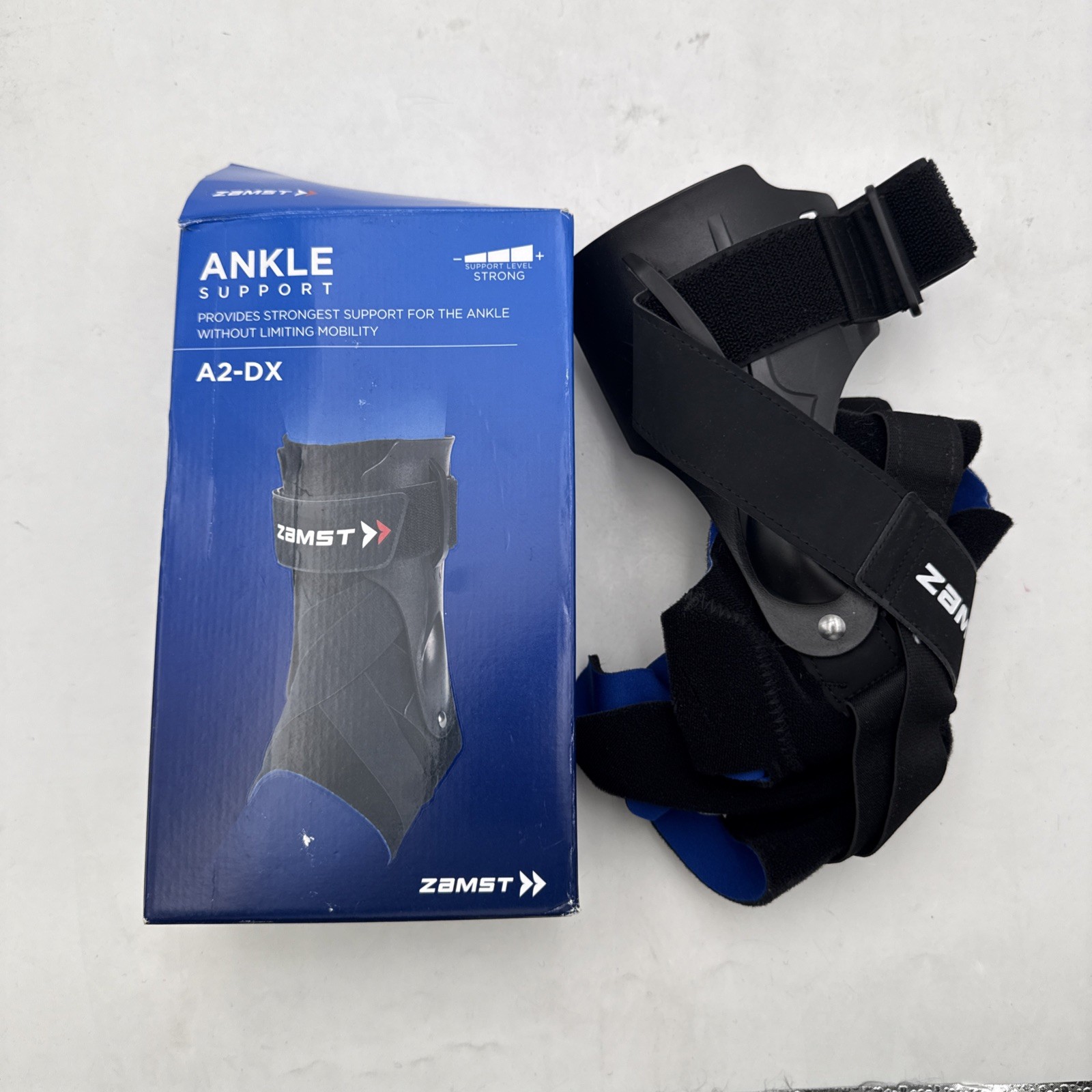 Zamst A2-DX Ankle Support Brace Left M Strong Stabilizer Sports Injury Prevent