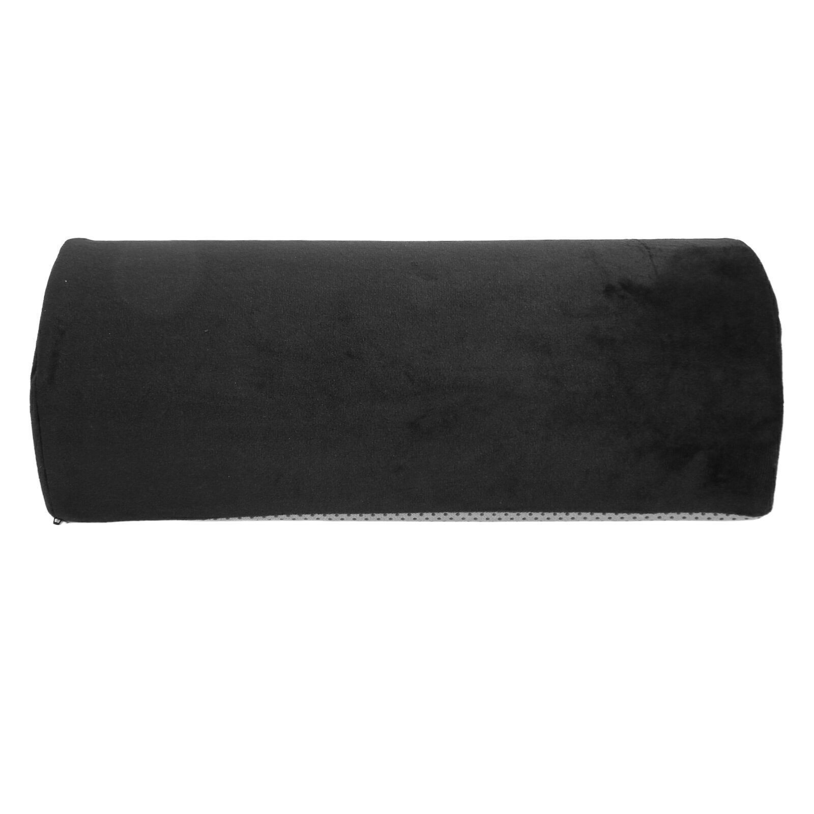 Half Moon Pillow Black Ankle Knee Neck Lumbar Support Cushion Elderly People