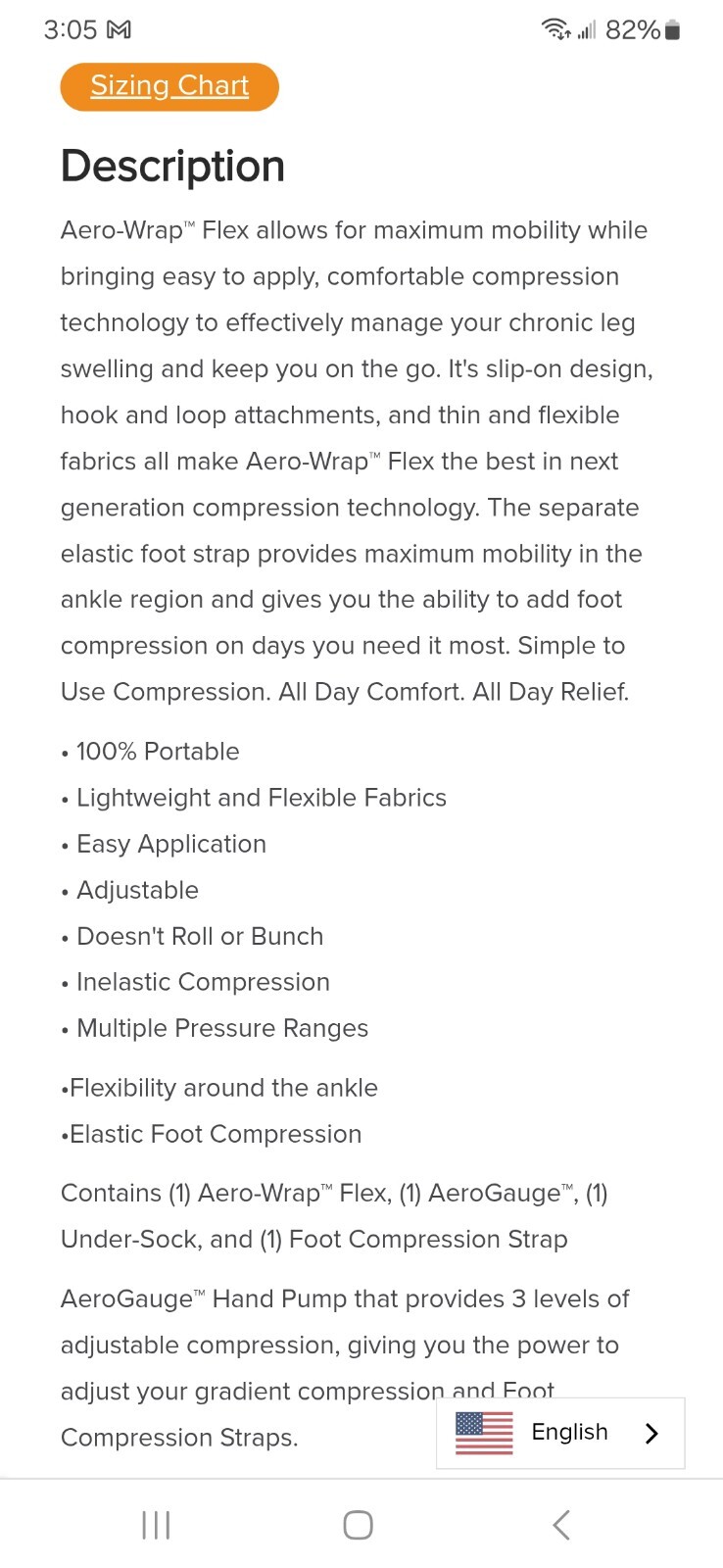 Sun Scientific Aero-Wrap Unilateral Flex Extra large Brand New…