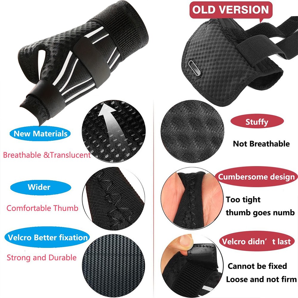Left Right Wrist Brace Support Wrap Sprain Carpal Tunnel Arthritis Bandage AOY