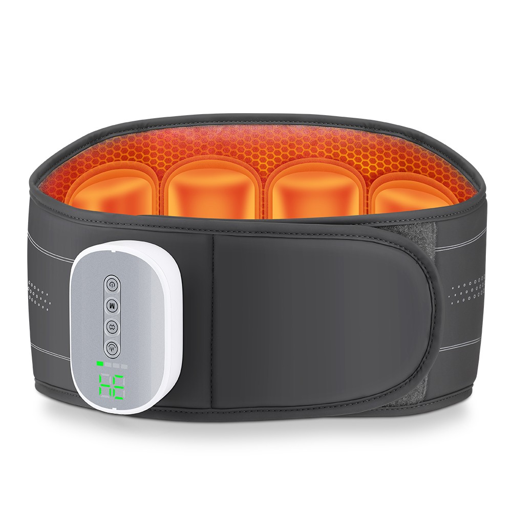 Heated Back Brace for Lower Back Pain Relief, Airbag Lumbar Support Belt 3 Modes
