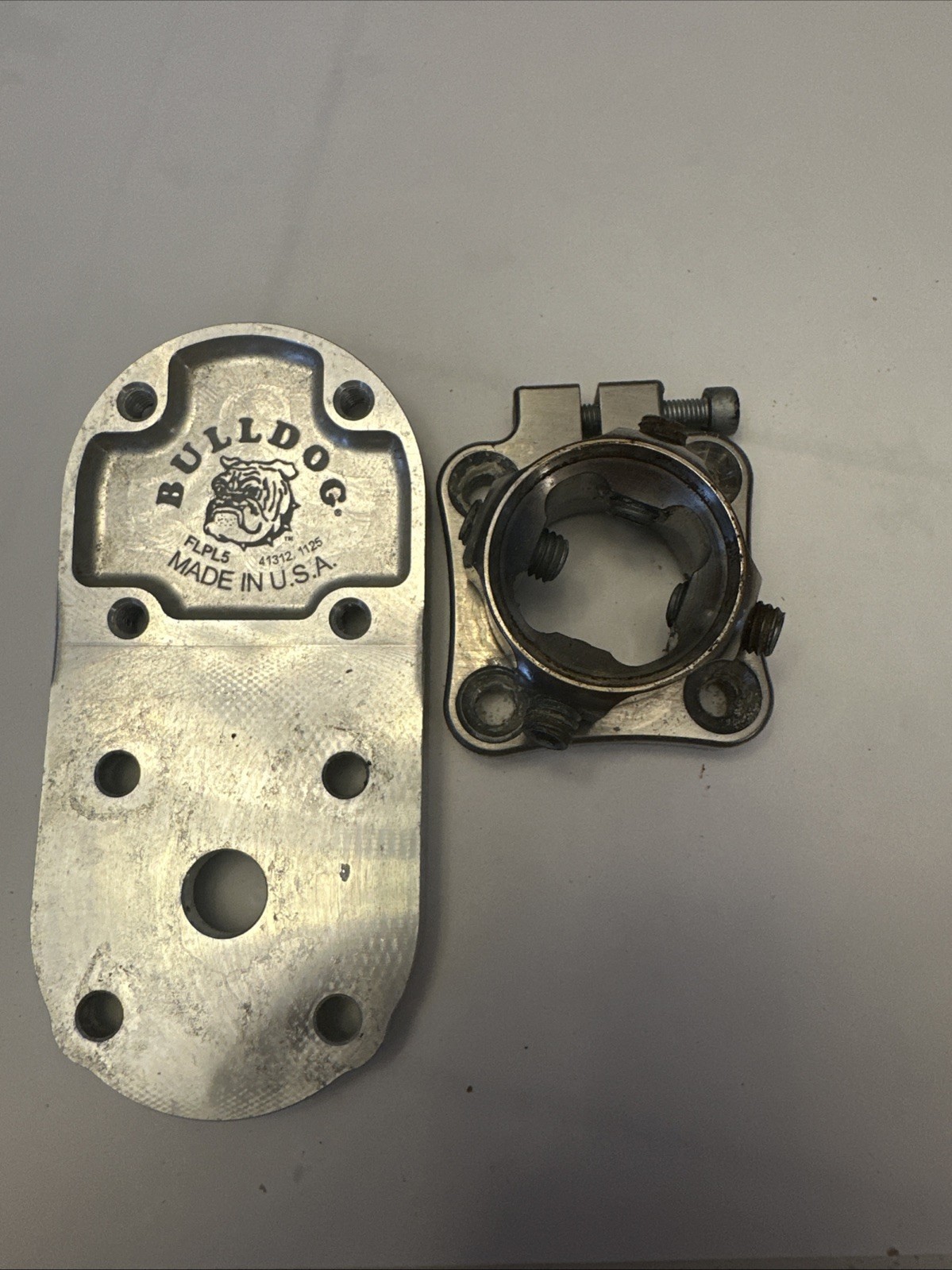 Bulldog Prosthetic 4-Hole Pyramid Adapter Plate FLPL5 Made in USA