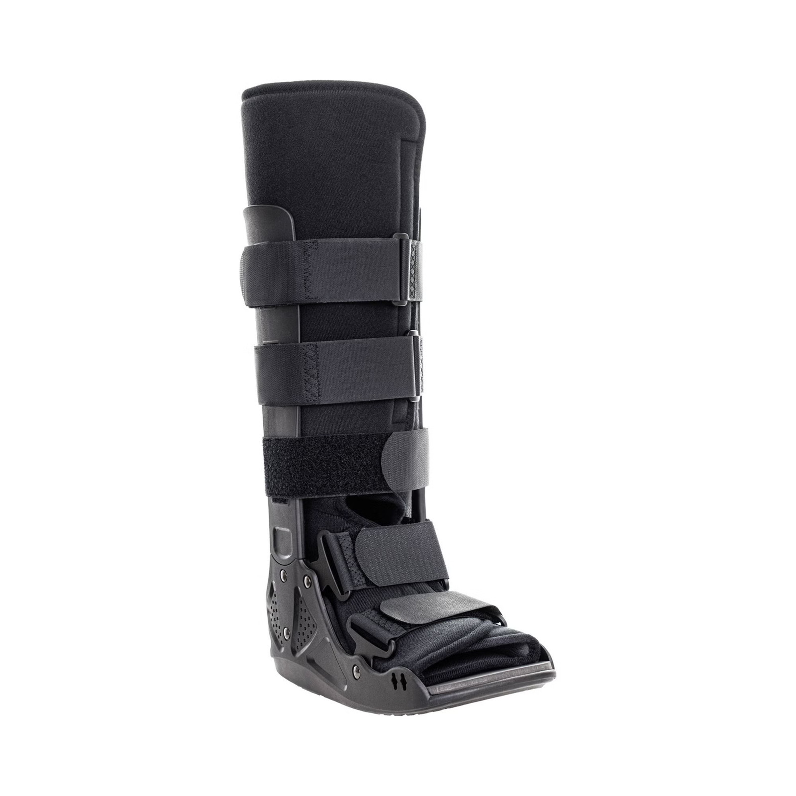 McKesson Black Walker Boot Small Hook and Loop for Either Foot 155-79-95493