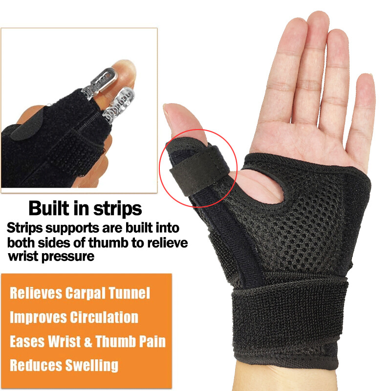 Thumb Spica Splint Brace Support Right Left Hand Carpal Tunnel Pulgar Pulsera