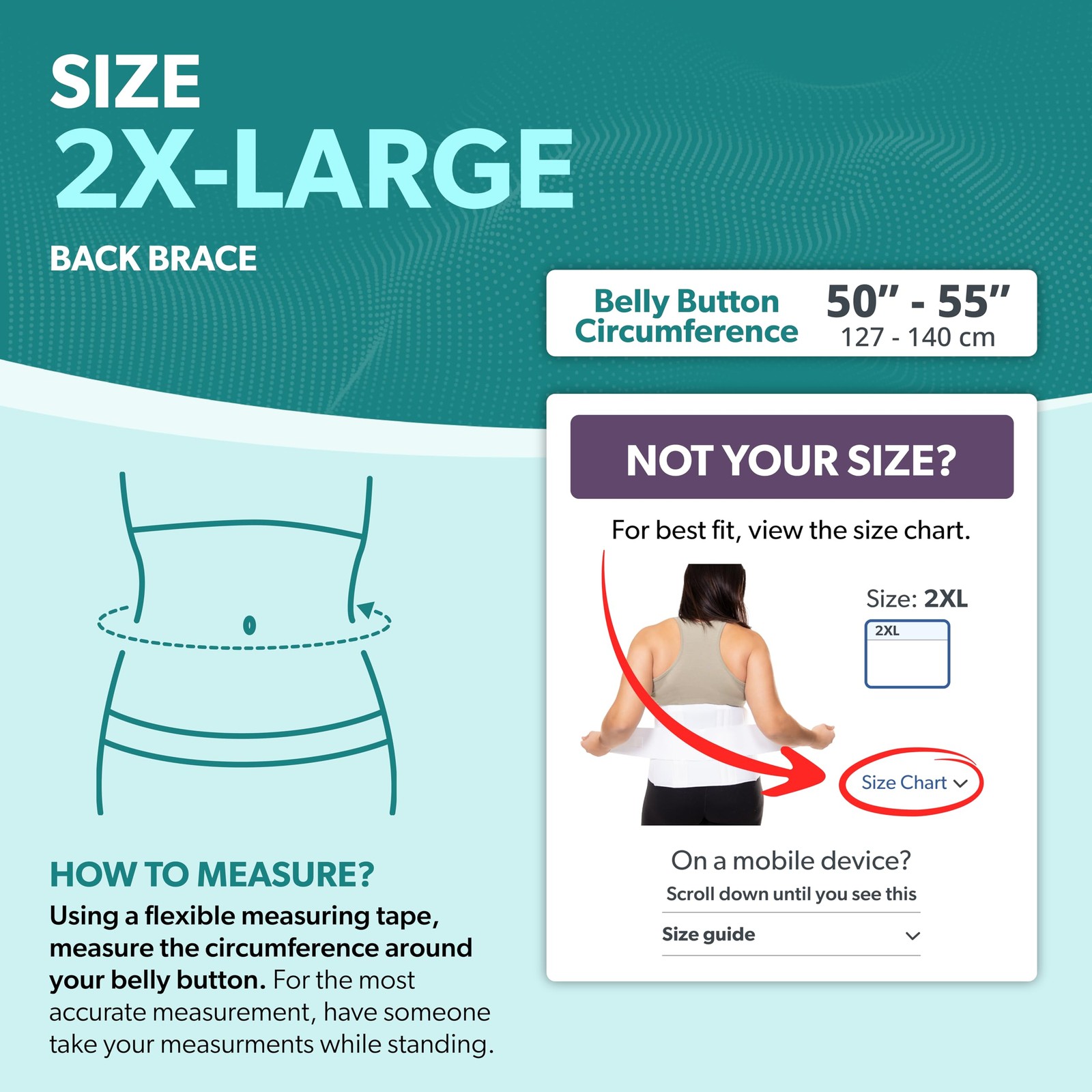 BraceAbility Plus Size 2XL Bariatric Back Brace – XXL Big and Tall Lumbar Sup…