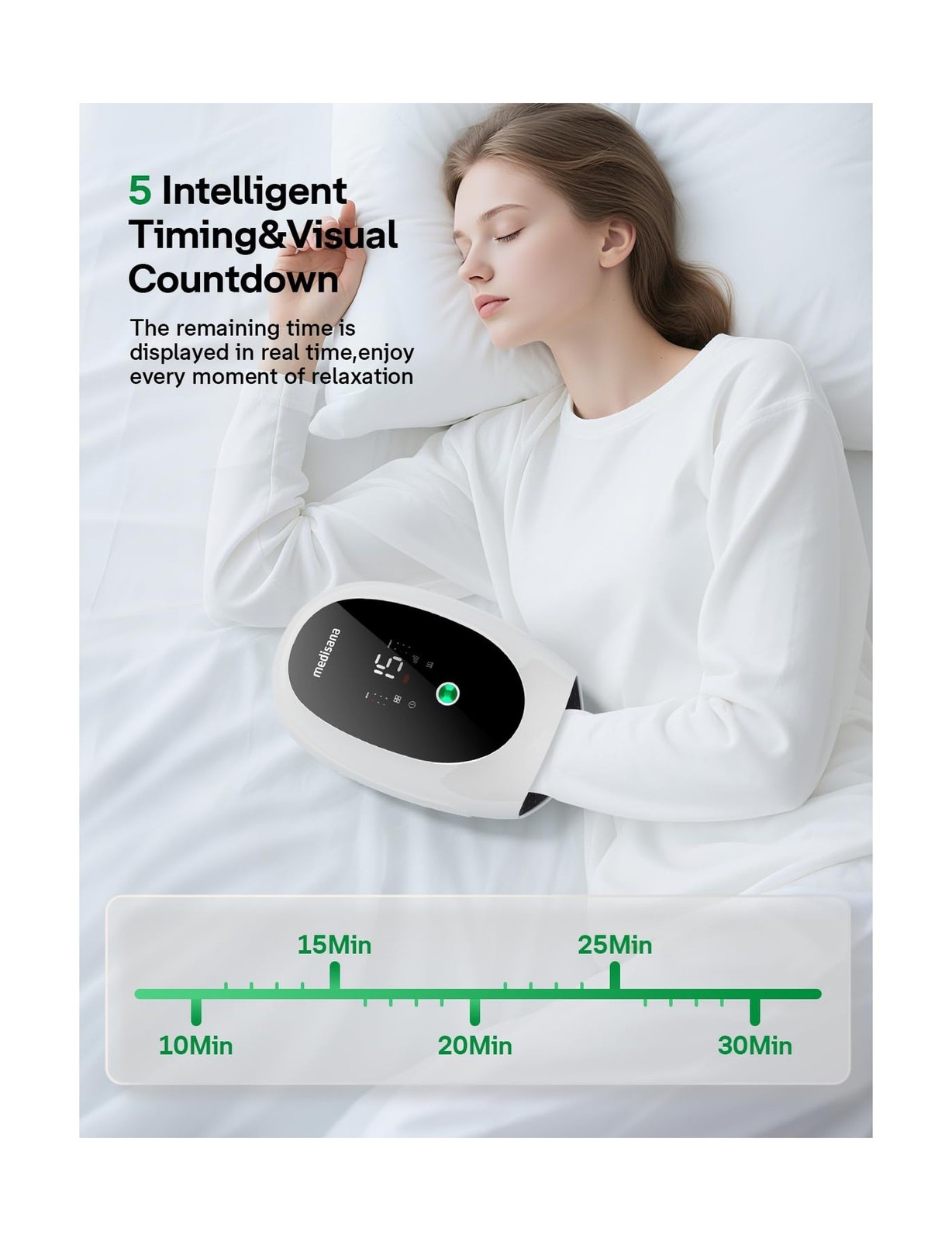 Hand Massager for Arthritis and Carpal Tunnel, 6 Modes 6 Intensities Hand Mas…