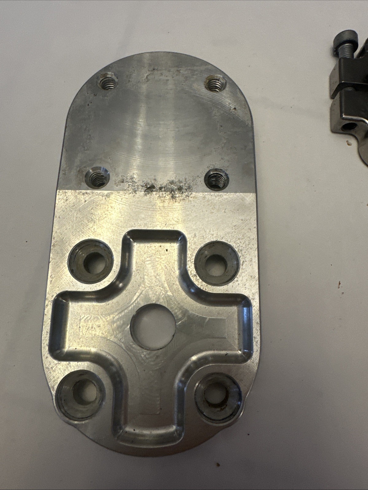 Bulldog Prosthetic 4-Hole Pyramid Adapter Plate FLPL5 Made in USA