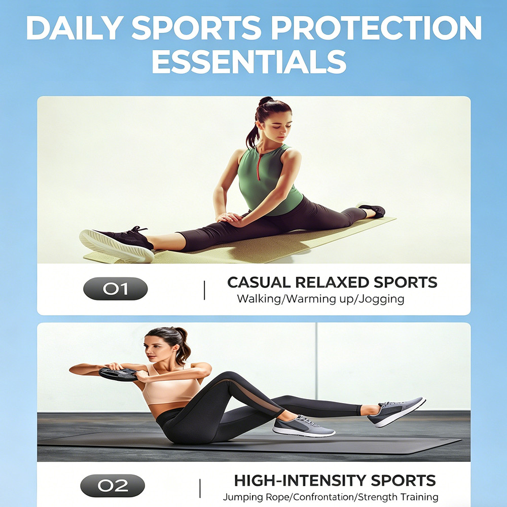 Space Saving Economical Easy to Install Sports Knee Patella Support Elastic Band