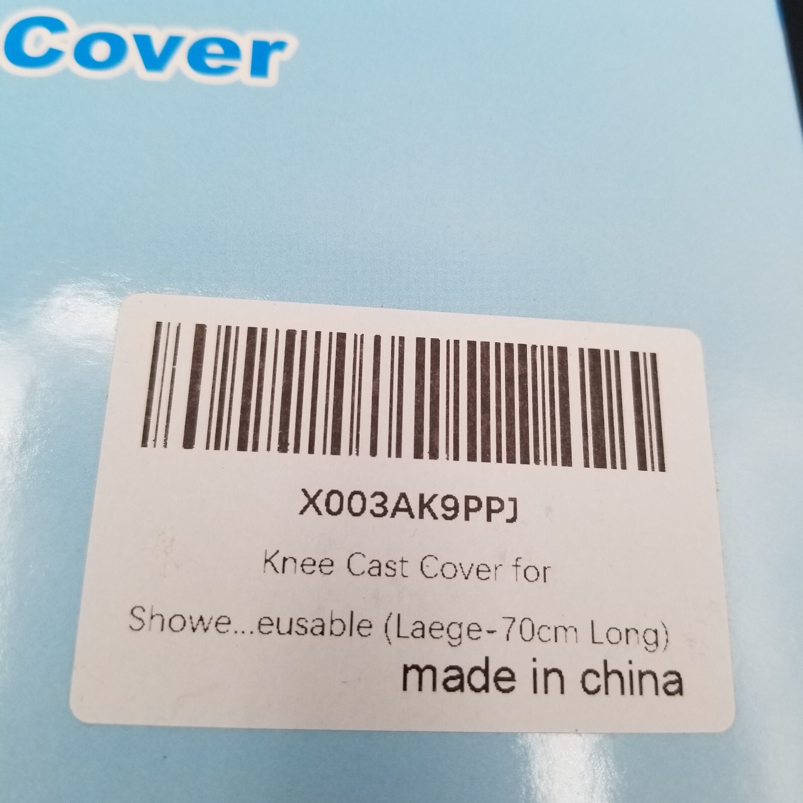 Keefitt Waterproof Cast Dressing Cover Adult Knee