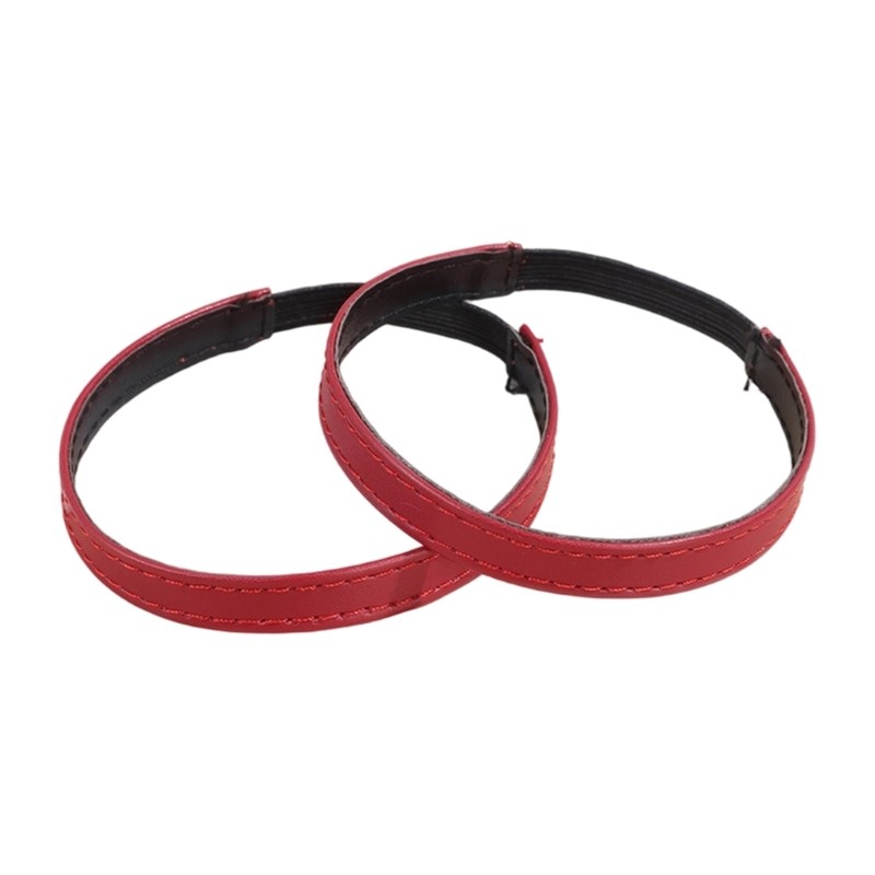 PU Leather High Heel Retainers Strap With Elastic Band Anti Slip High Heel Lace