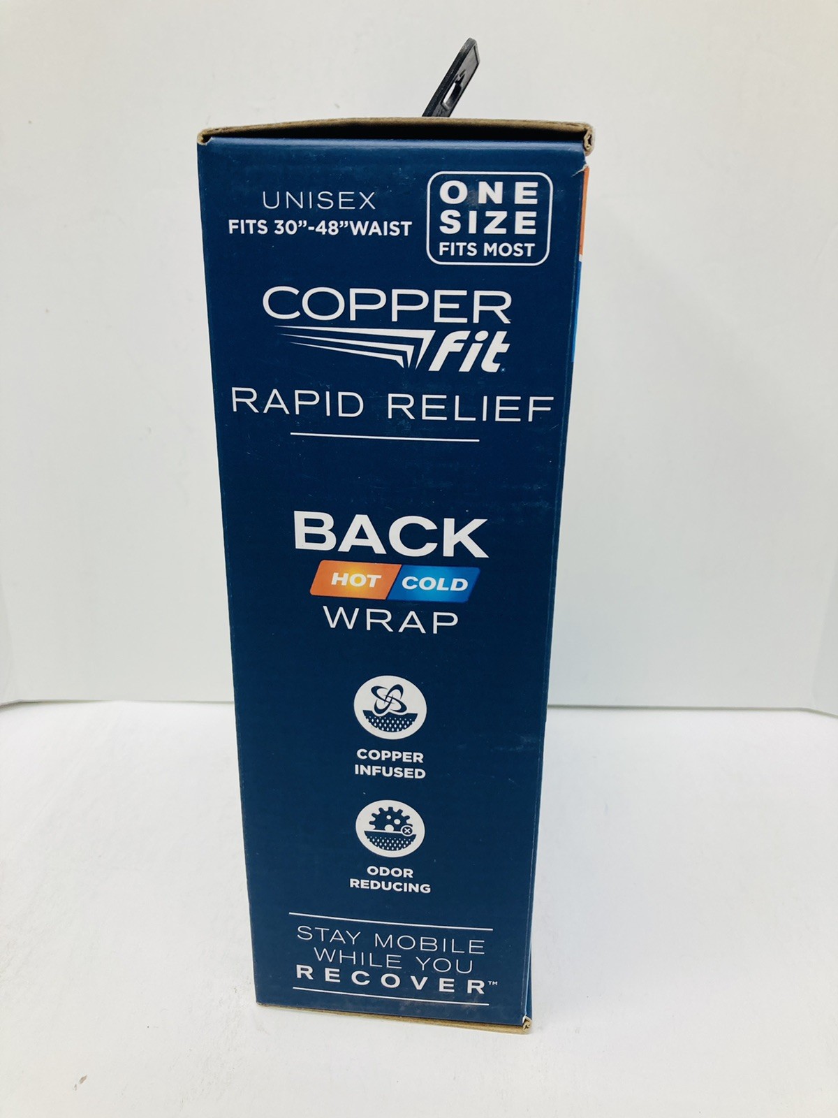 Copper Fit Back Support Rapid Relief Unisex One Size Fits 30” – 48”