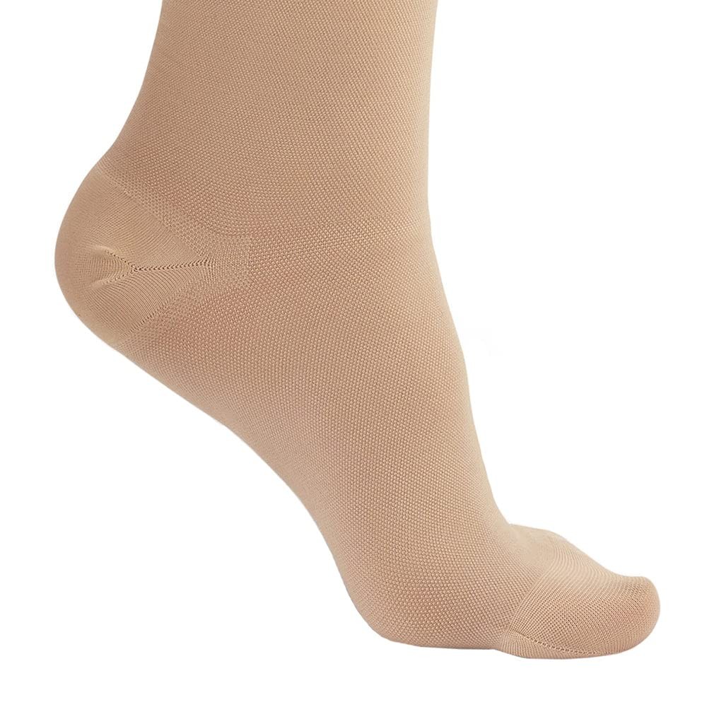 Ames Walker 20-30 mmHg Knee High Compression Stocking Black Medium M,