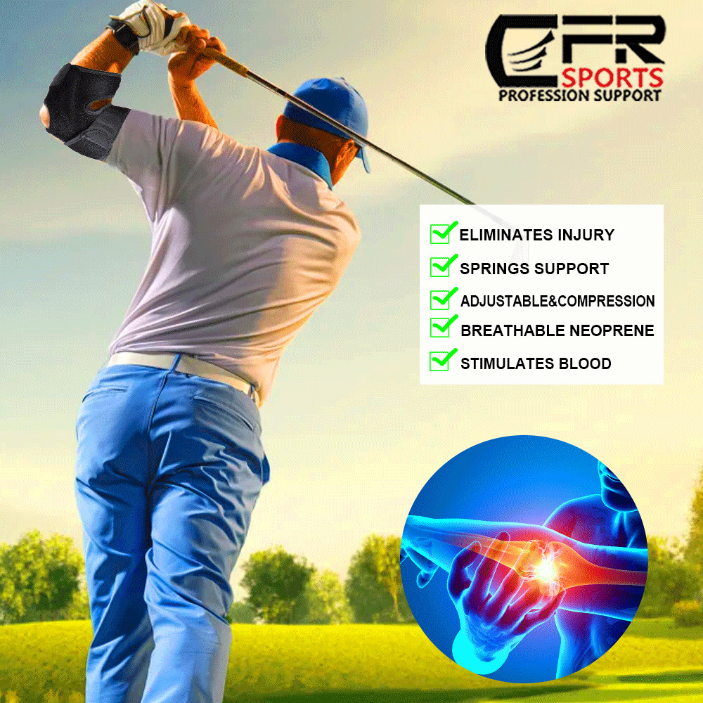 Elbow Brace Compression Support Arthritis Tendonitis Joint Pain Tennis Golfers @