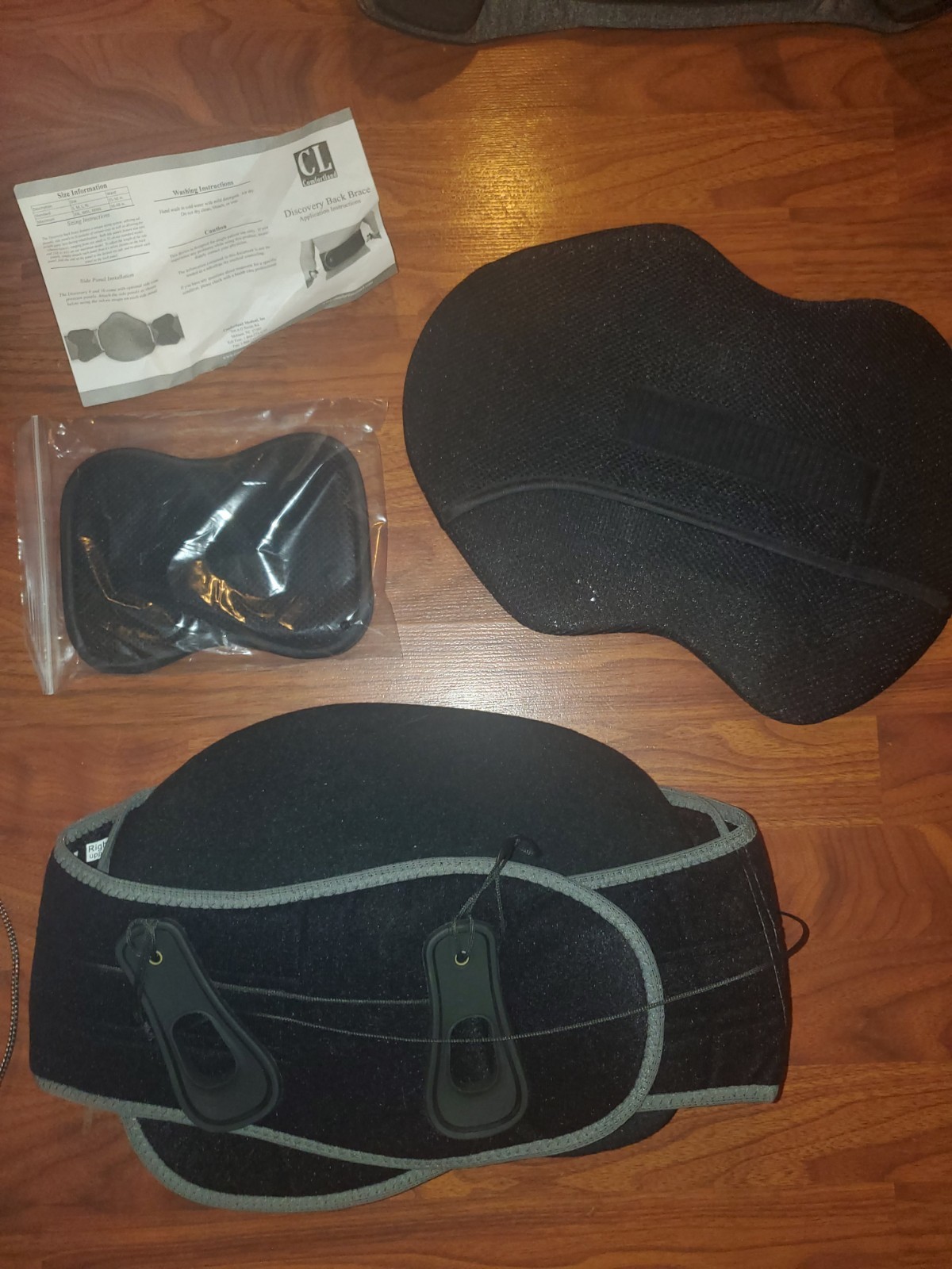 Comfortland Discovery Back Brace Adjustable Size Small – 4XL