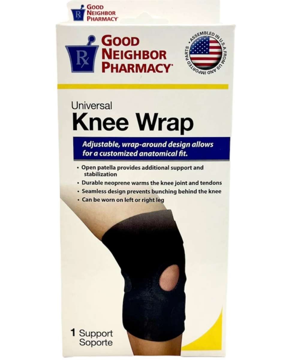 GNP Good Neighbor Pharmacy Universal Knee Wrap One Size