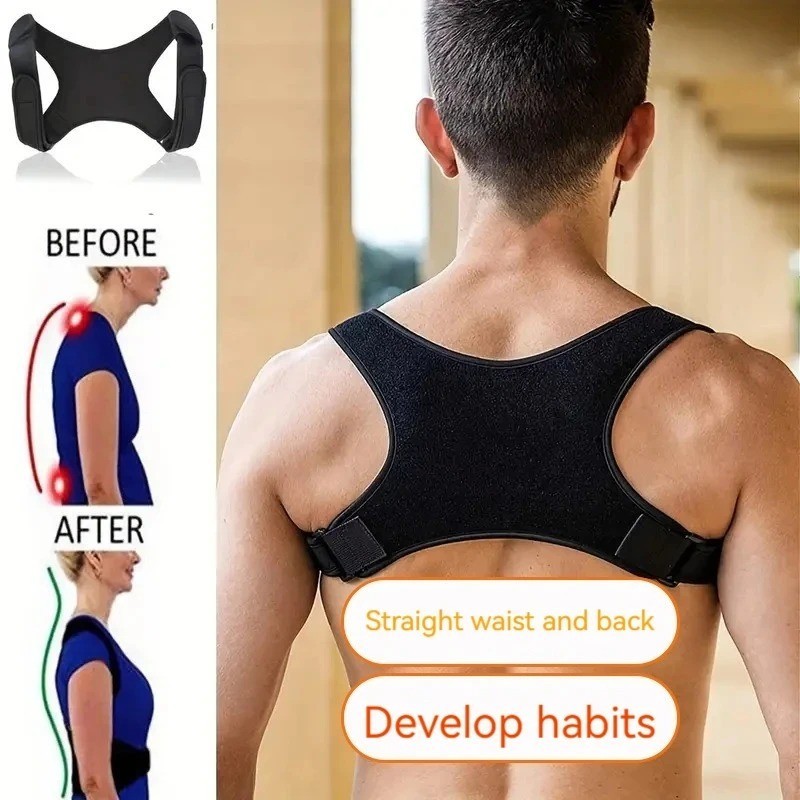 Lightweight Posture Support Belt for Better Alignment – Back Support for Sitting