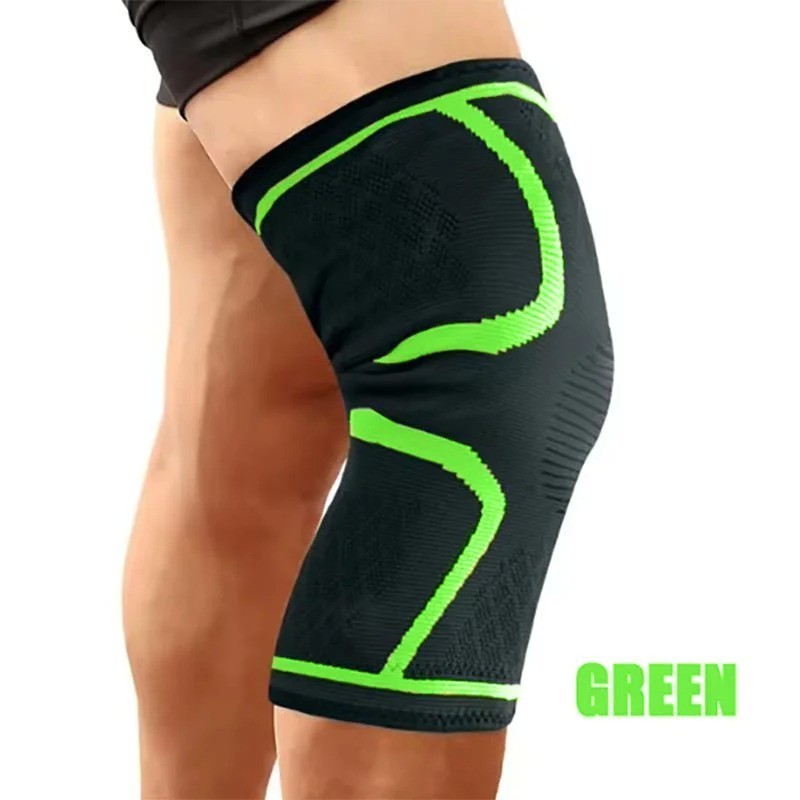 1/2PCS Fitness Running Cycling Knee Support Braces Elastic Nylon Sport Compressi