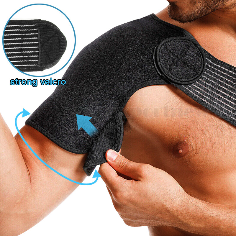 Shoulder Brace Sleeve Compression Support Torn Rotator Cuff Relief Joint AC Pain