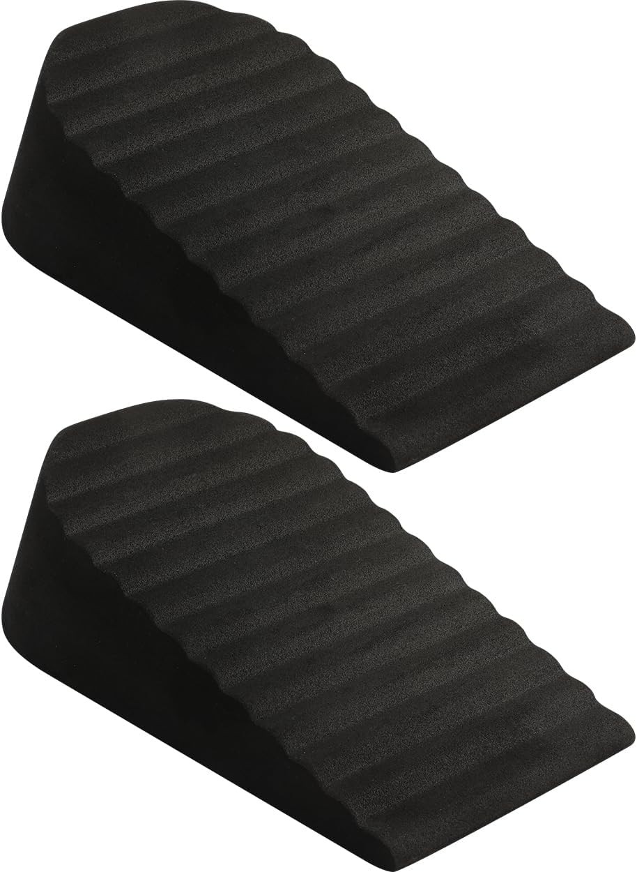 Squat Wedge Block by SEWD – Non-Slip Slant Board for Elevated Heel black
