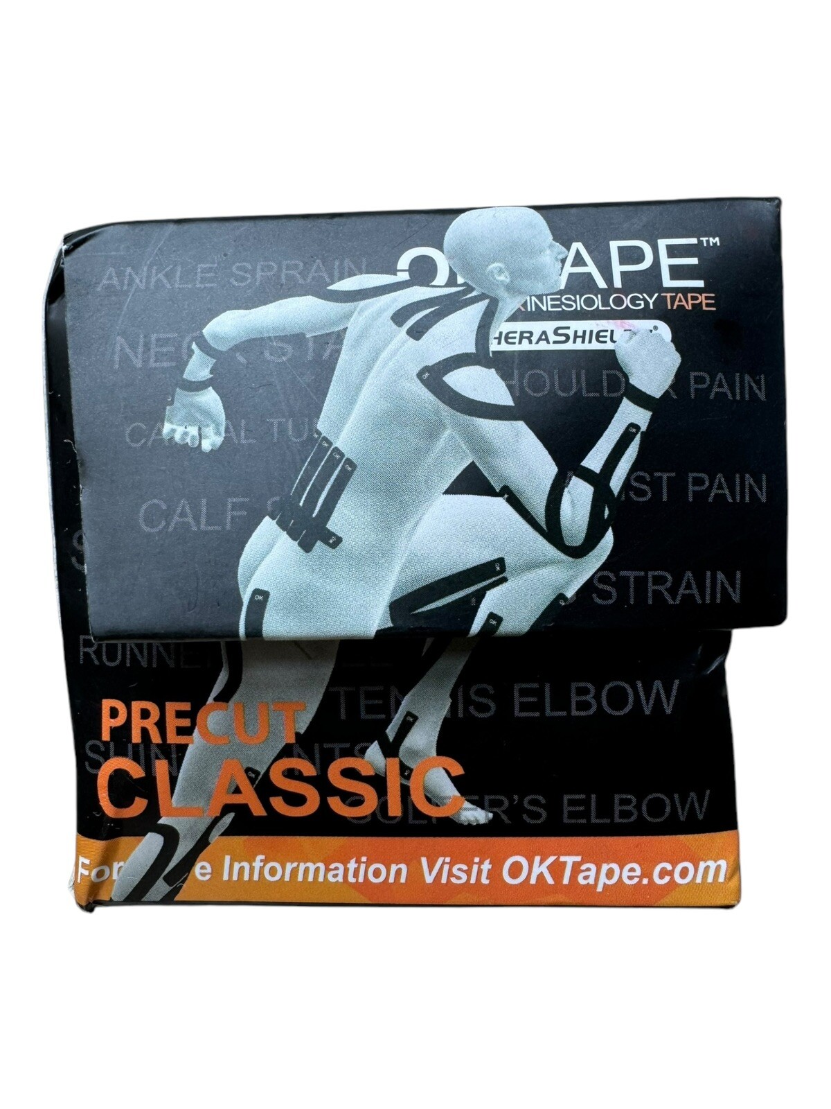 Kinesiology Tape – OK Tape 2″ x 16′ Classic Precut – Blue – 20 Count – Ex: 4/27