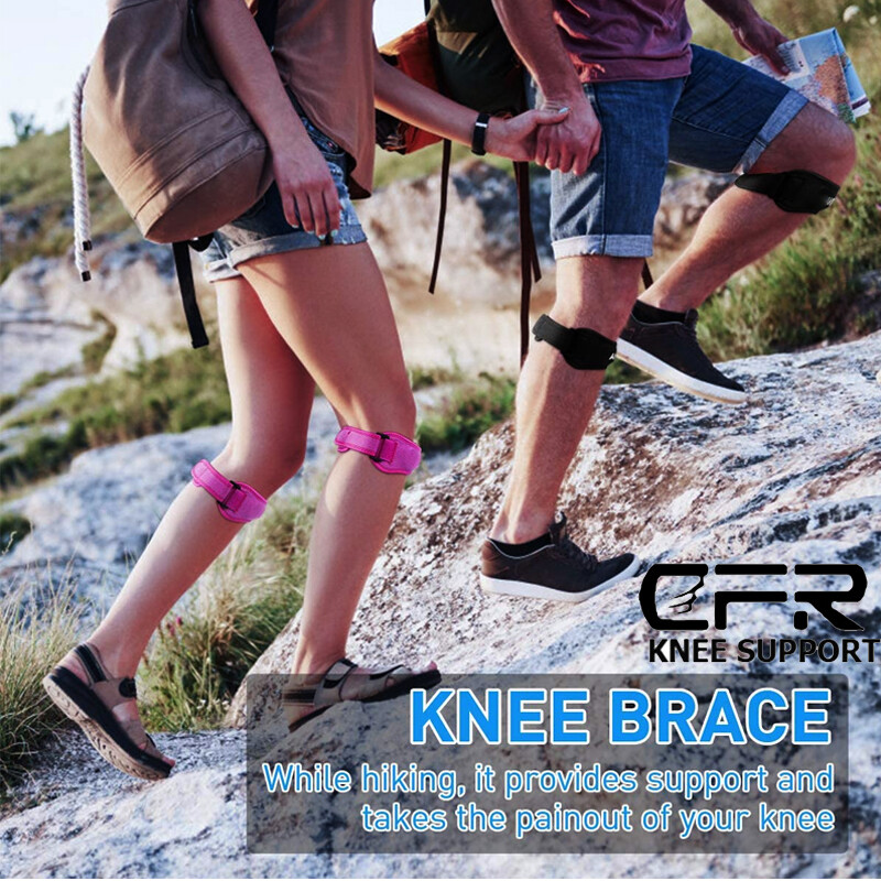 Knee Support Patella Stabilizer Strap Band Tendon Brace Pain Sports Gym Joint BM