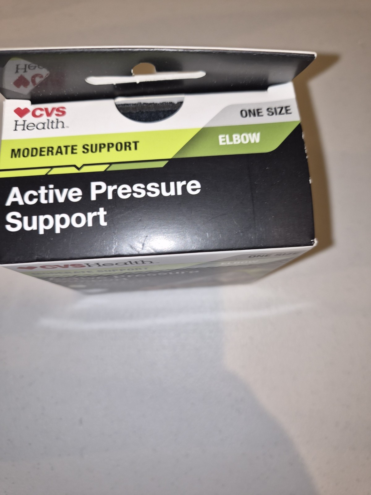 CVS Health Elbow Active Pressure Support MODERATE Support ONE SIZE Free Shipping