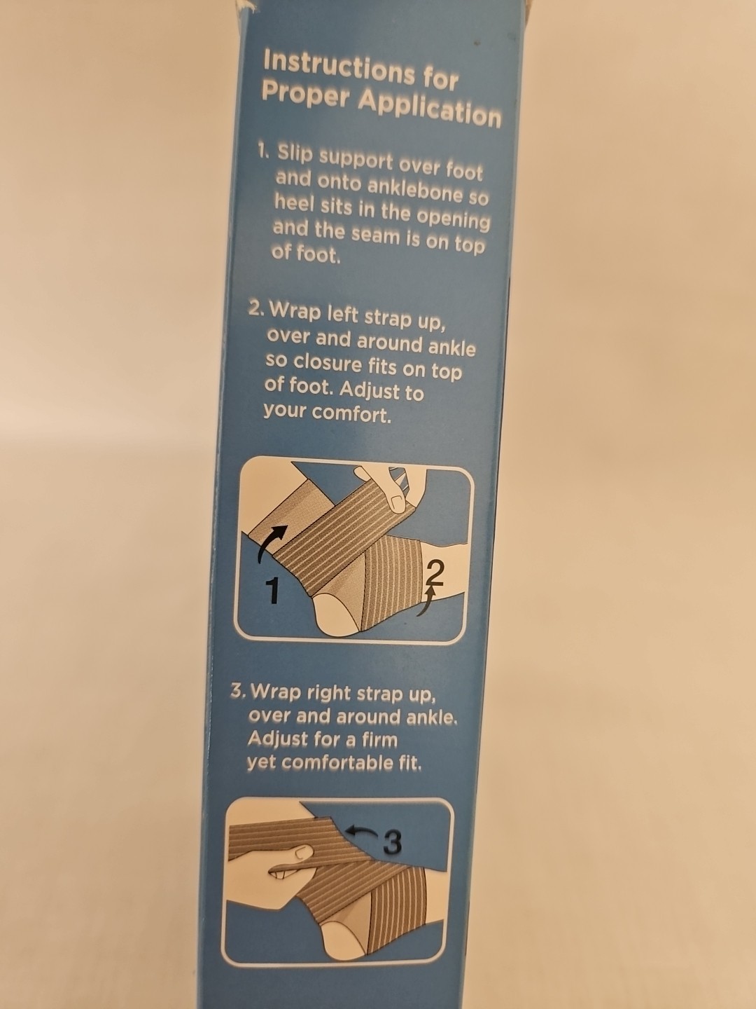 Walgreens Ankle Wrap One Size Adjustable Antimicrobial – Left Or Right