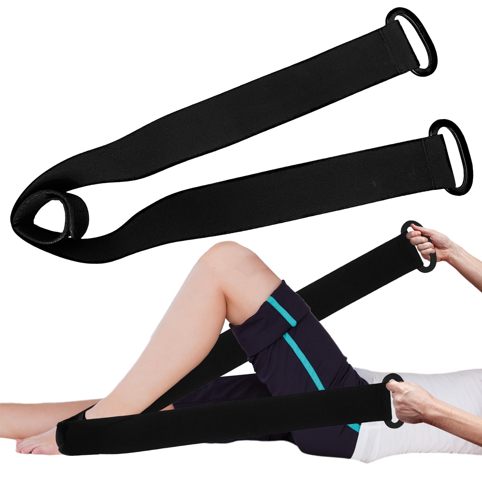 Knee Replacement Recovery Aids Kit – Leg Lifter Strap Elastic Exercise Bands …