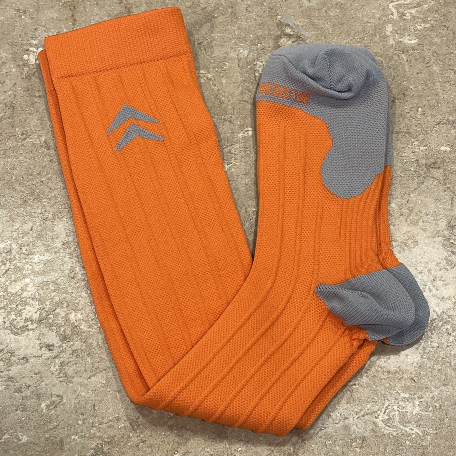 Compression Socks for Unisex Orange Bluemaple Best Support Medical Use Knee High