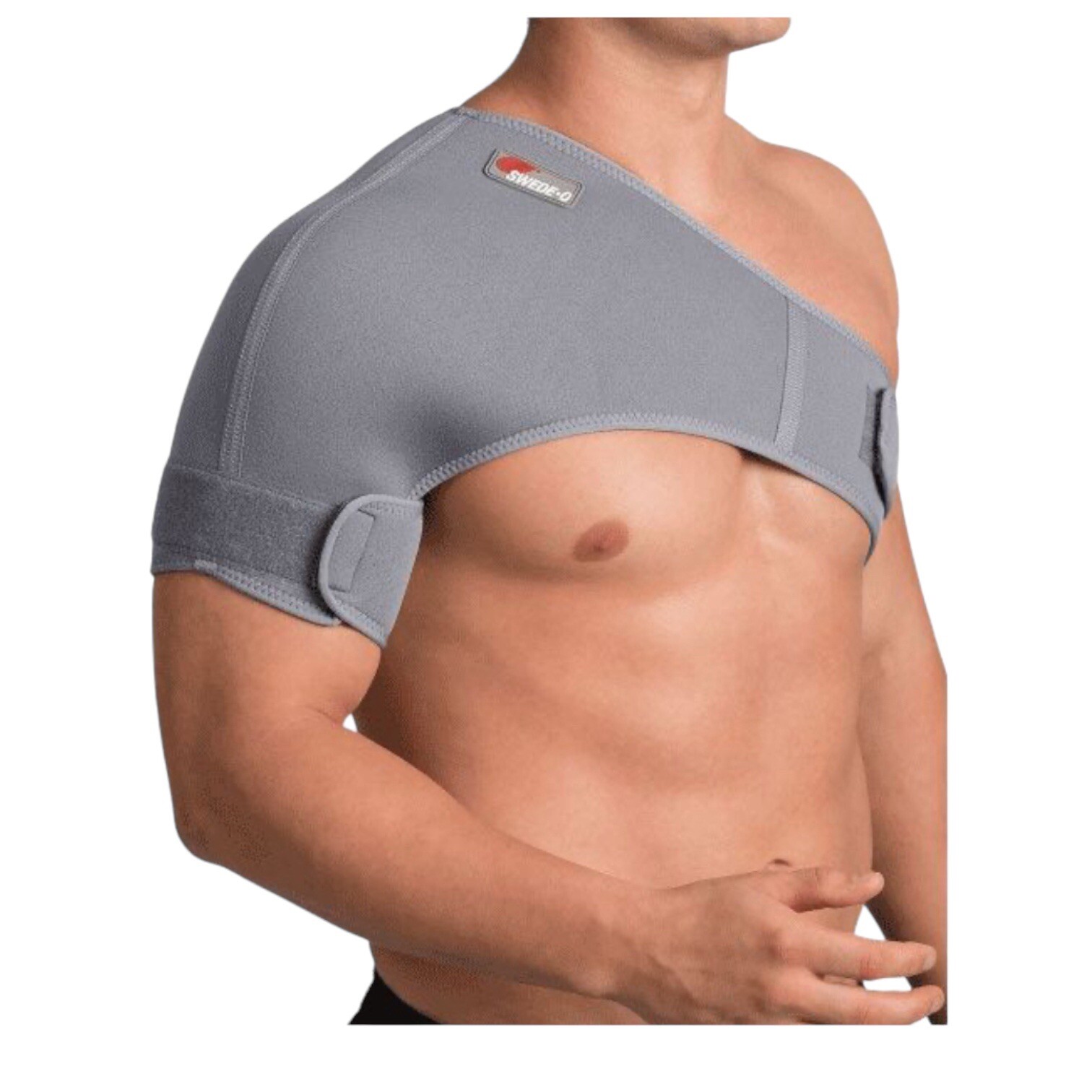 Extra Large Swede-O Thermal Vent Shoulder Wrap Support NEW Gray Retains Heat