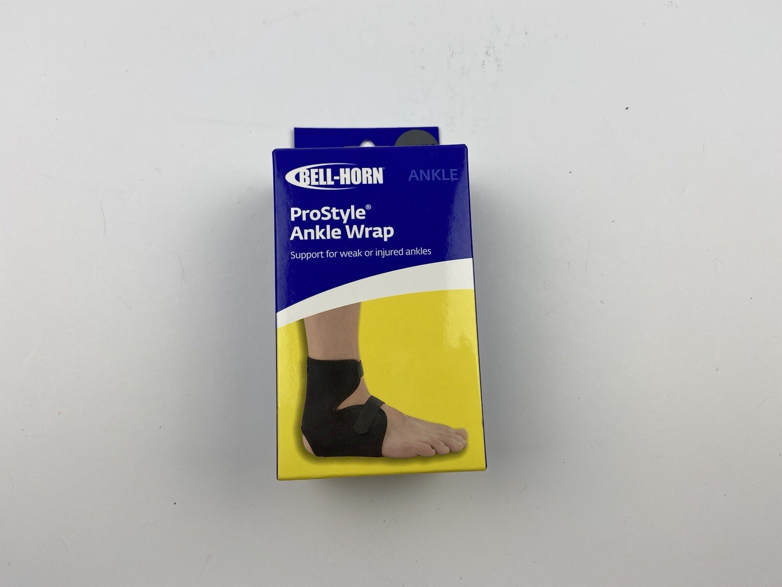 Bell-Horn ProStyle Ankle Wrap Universal Black Support for weak or injured ankles