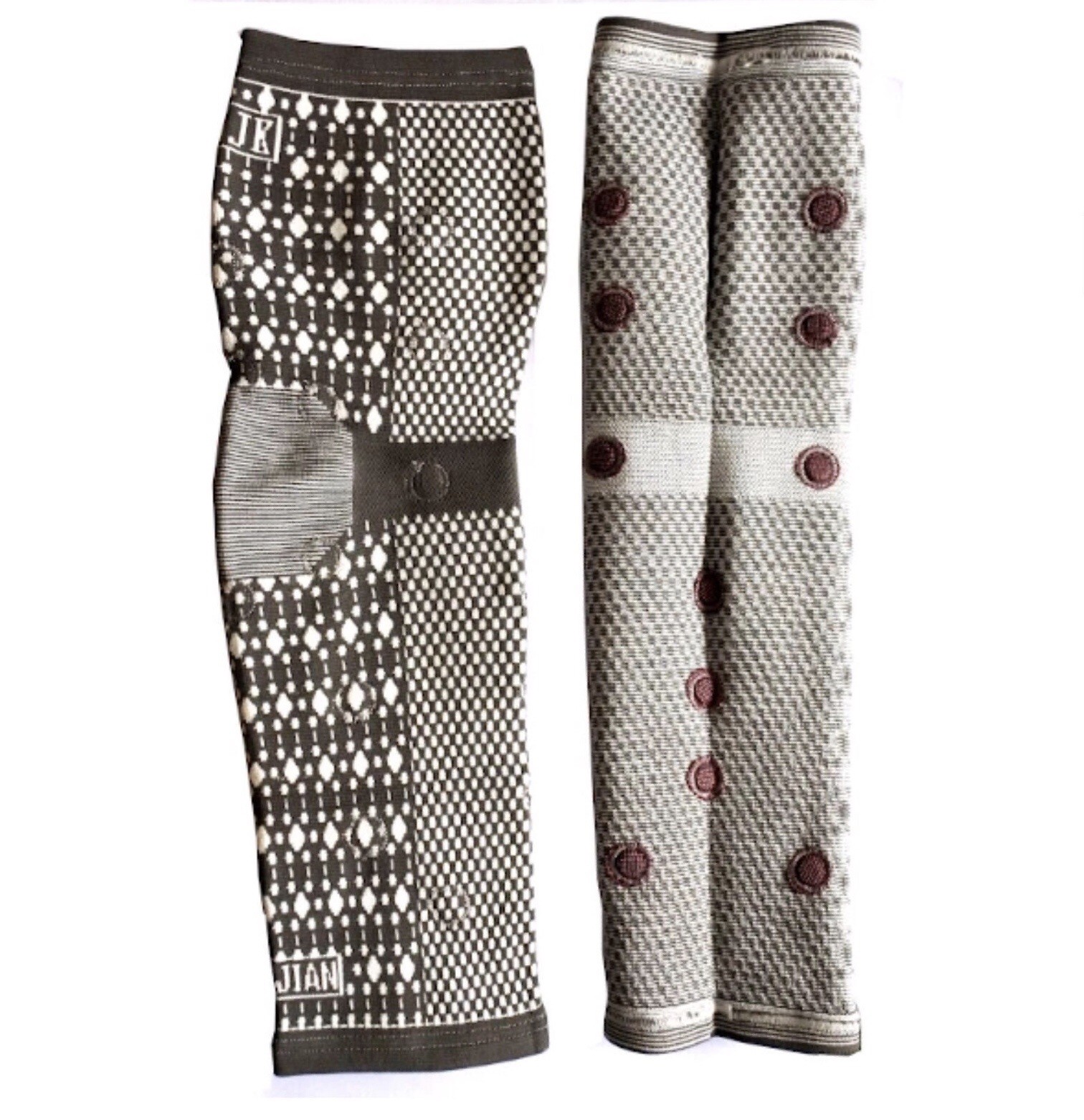 Magnetic Therapy Long Leg Support Brace Arthritis Socks Tourmaline Knee Wrap 1pc