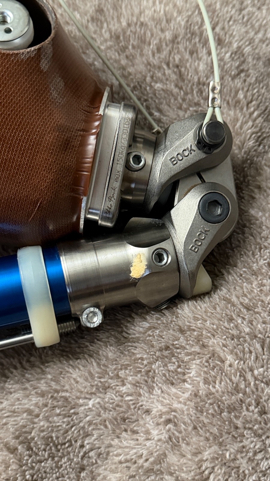 Vintage Ottobock Titan Left – Above the knee with Original Stub