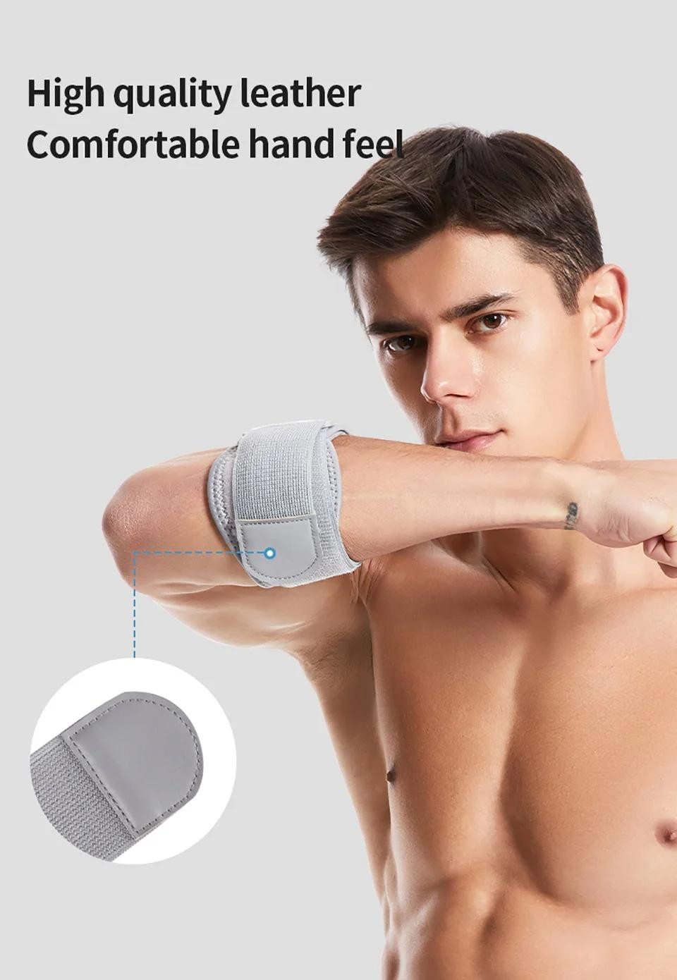 1pcs Elbow Braces for Tendonitis,tennis Golf Elbow Forearm Brace Strap and Compr