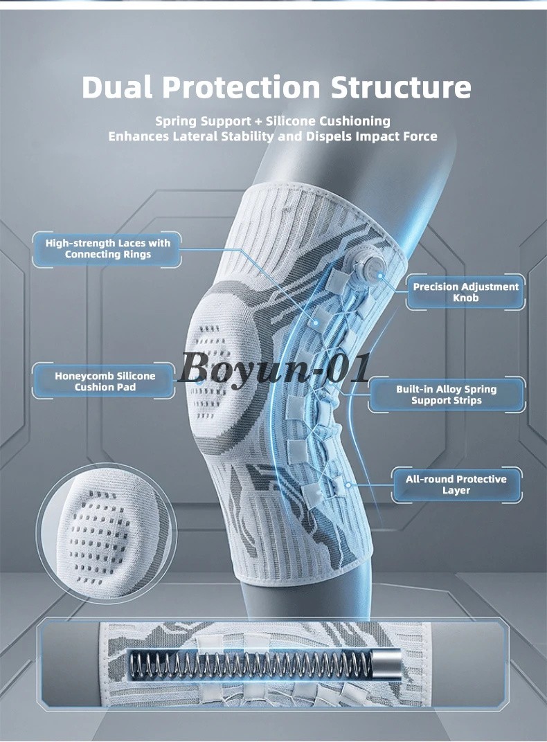 Smart Knob-Type Sports Knee Brace For Joint Pain Meniscus Tear Running Sports