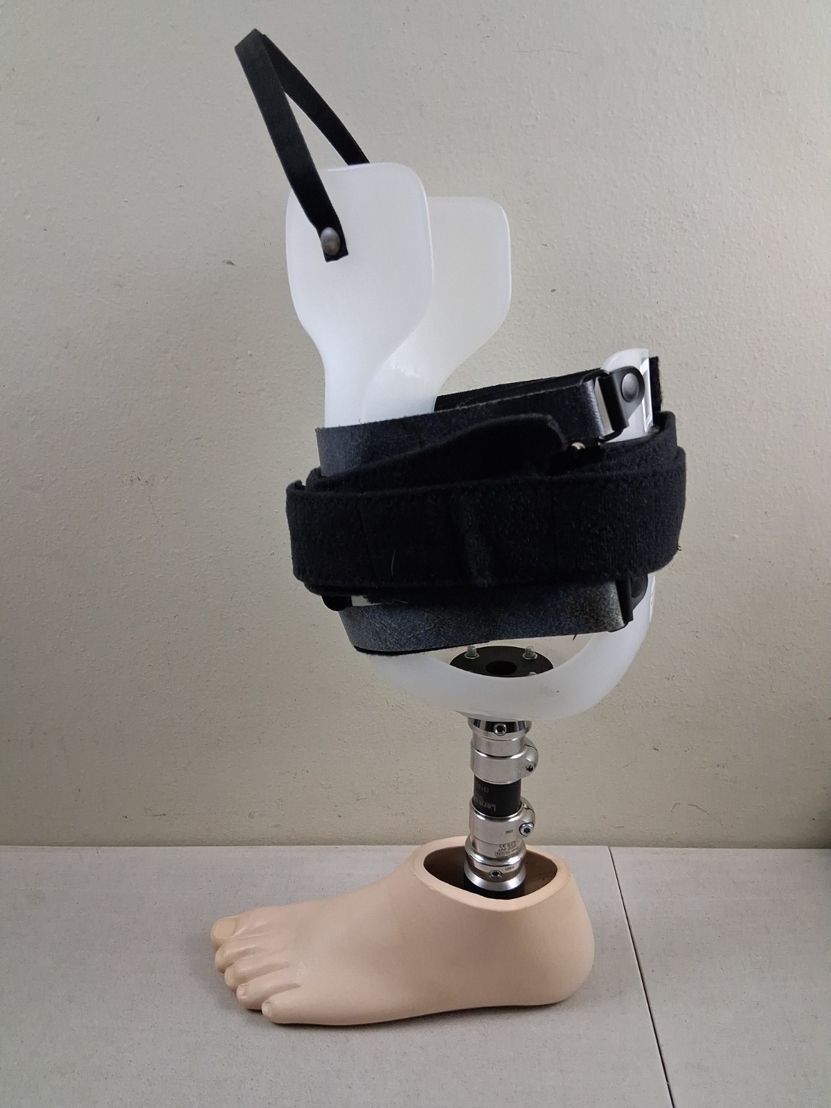 Transtibial Prosthetic Leg Assembly Left Flo Tech O & P APC Coupling Sz 10 Foot