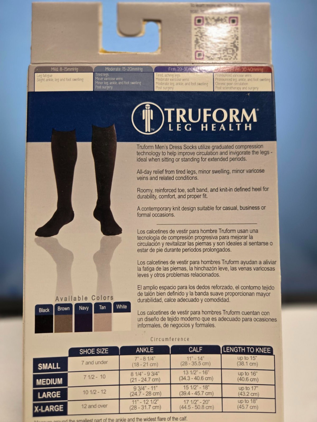 Truform Leg Health Tan X-Large