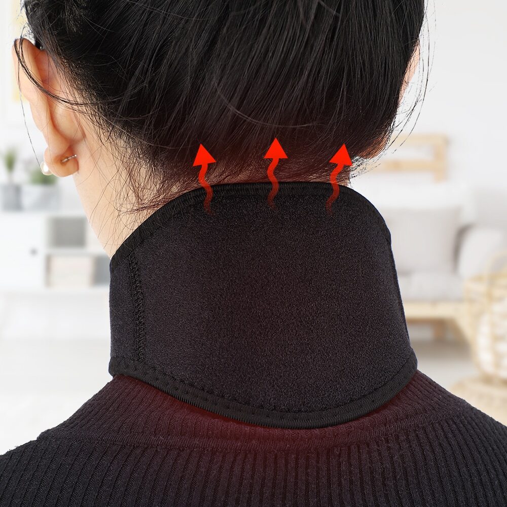 9/13pcs Support Heating Tourmaline Neck Self Brace Belt Infrared Magnet Therapy