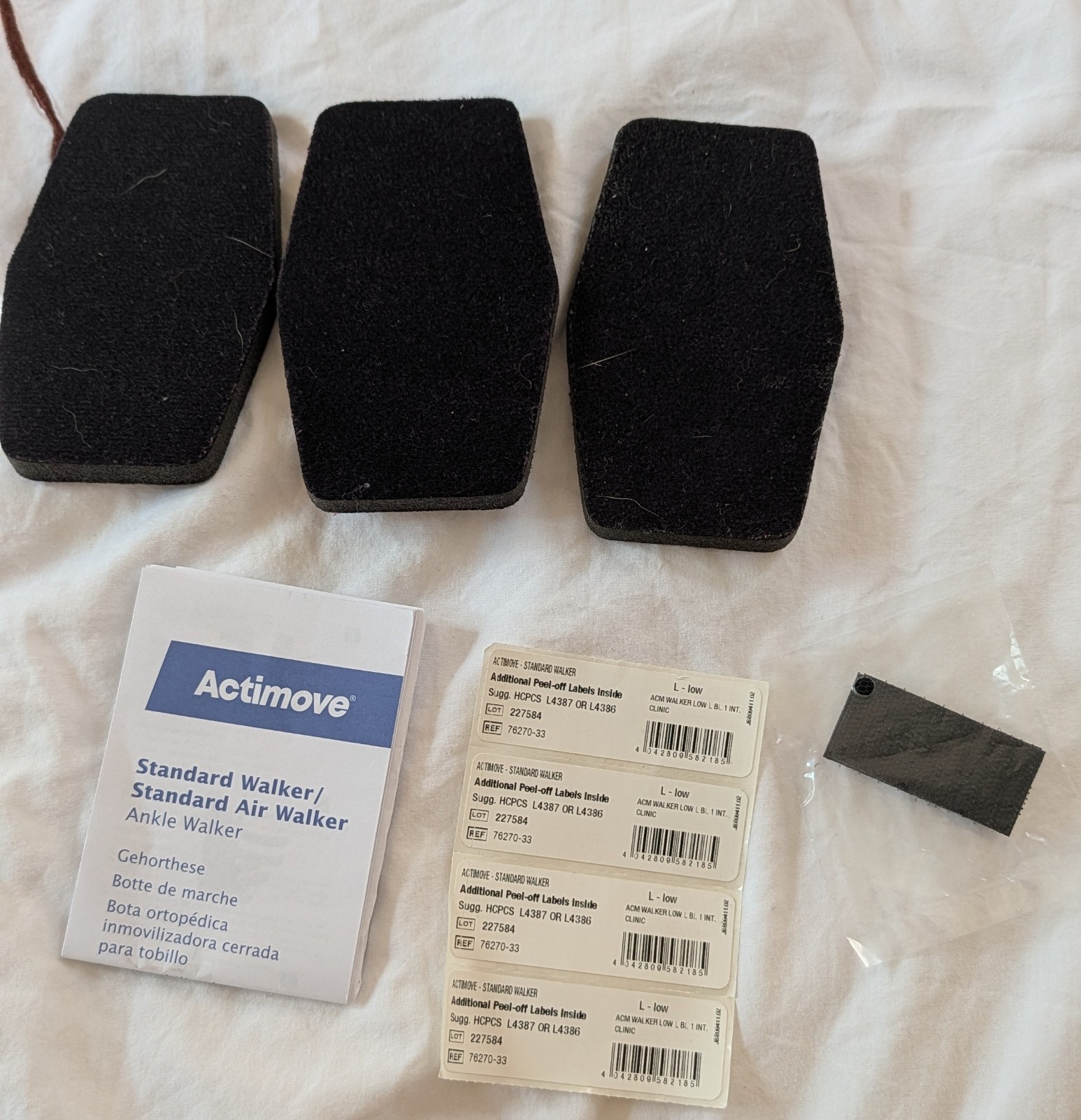 Actimove Standard Walker Boot Lower Leg Ankle Foot Fracture Size Large