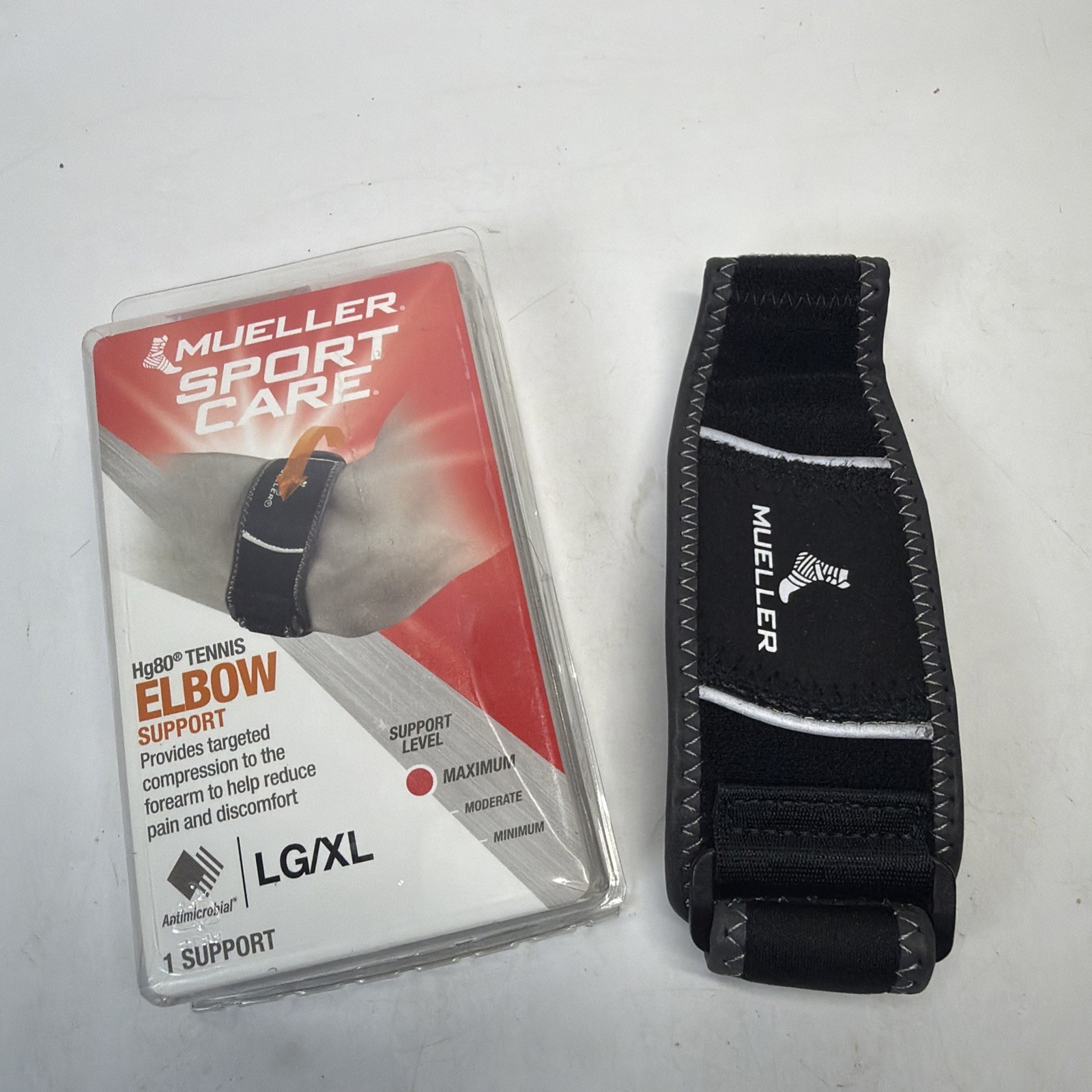Mueller Hg80 Precision Tennis Elbow Strap with Gel Pad
