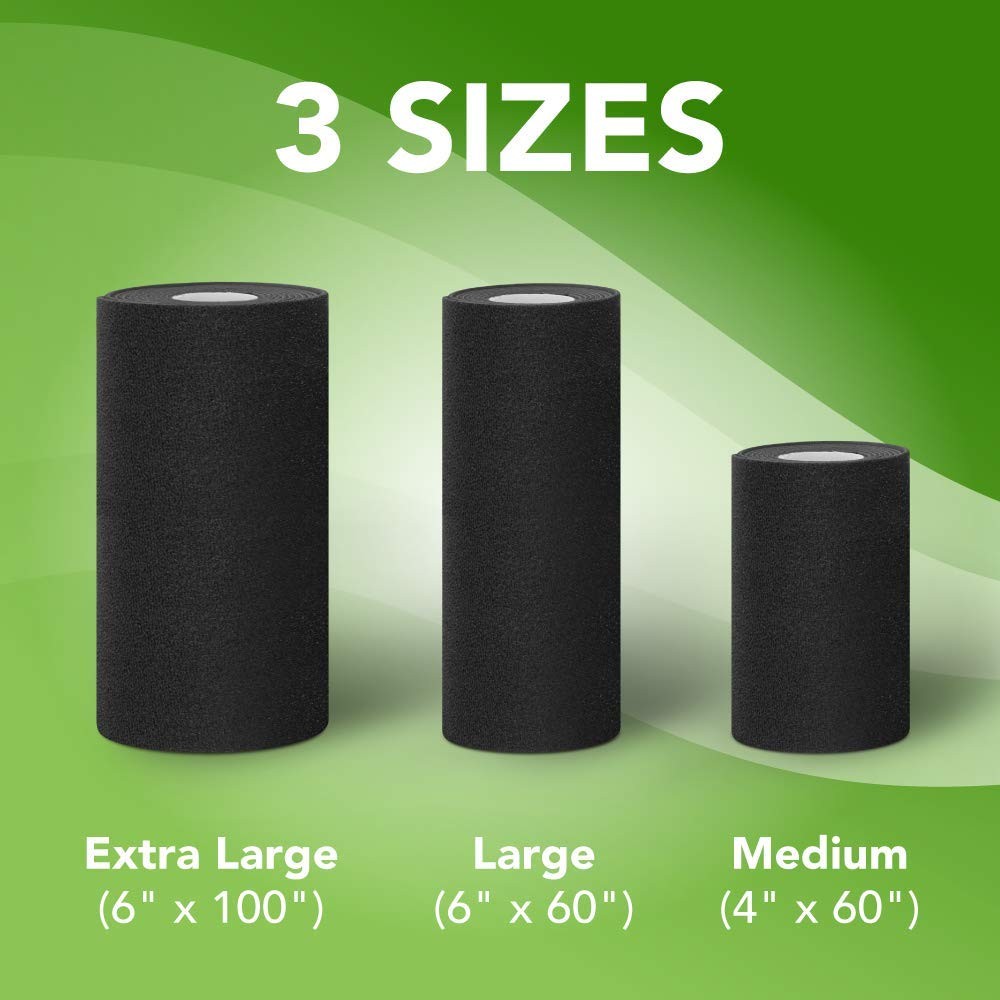 Compression 6″x100″ Therapy Wrap for Wrist, Arm, Leg, Ankle, Elbow. Enhances …