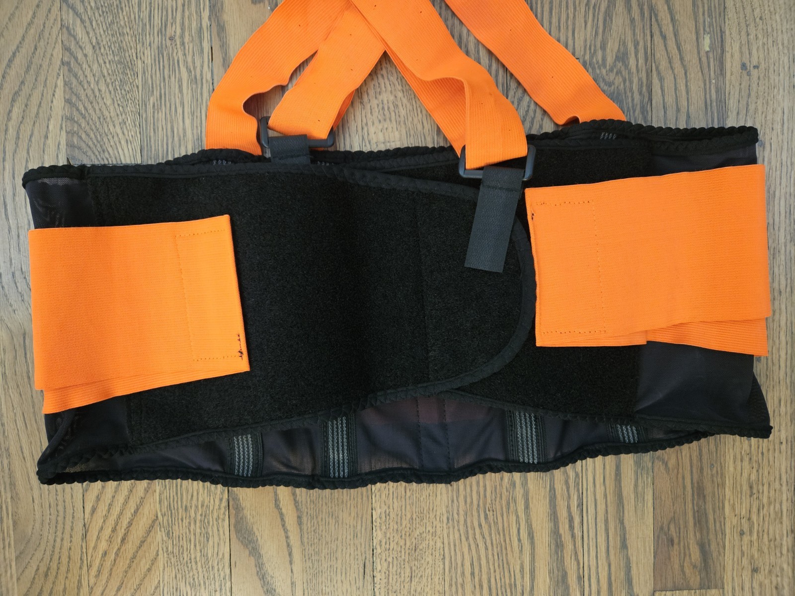 Condor Back Support 1UM63A Elastic Brace XXL Orange & Black