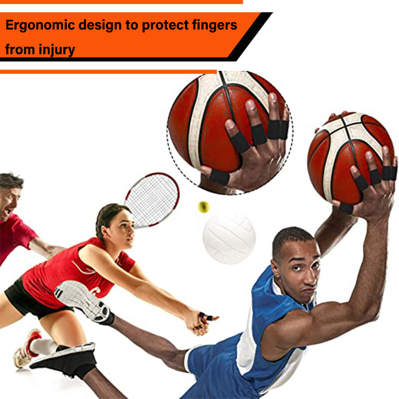 10pcs Thumb Finger Support Brace Compression Splint Arthritis Sports Gym Sprains