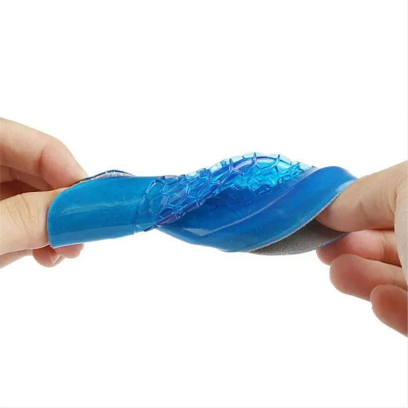 New Silicone Gel Orthopedic Insoles Back Pad Heel Cup for Calcaneal Pain Health