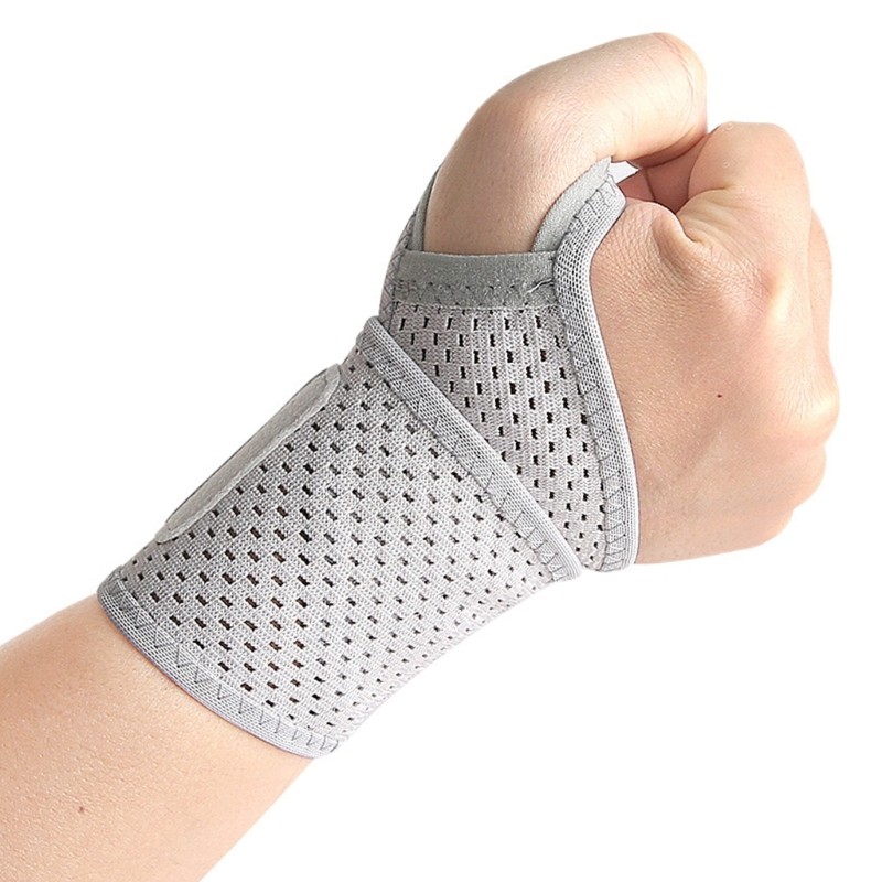 Elastic Wrist Wrap Brace For Workout Weightlifting Basketball Tennis Badminton
